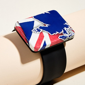 Bracelet de coiffeur avec clips magnétiques 10 cm motif crâne usage quotidien matière plastique - Product Image 3