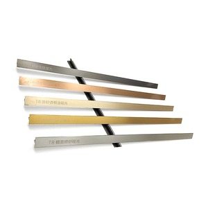 Bande métallique décorative de type T pour <span class=keywords><strong>les</strong></span> joints de dilatation de sol - Product Image 6