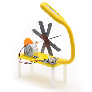 Kit scientifique DIY de générateur hydroélectrique à roue à aubes, jouet éducatif en bois à assembler pour enfants, expérience de physique, apprentissage STEM - Product Image 4