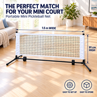 Tapis de jeu de pickleball miniature personnalisé, 3,5 mm PVC, réduction du bruit, pour intérieur, enfants, divertissement familial, usage domestique, tapis de sol pour pickleball miniature