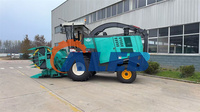 Mini moissonneuse-batteuse à maïs, combinaisons de machines à ensilage, moissonneuse-batteuse à fourrage, machine à ensilage