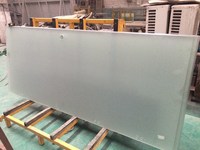 Verre dépoli gravé à l'acide de 3 mm à 12 mm, motifs de cloisons en option, certifié CE