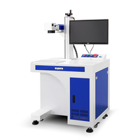 Machine de marquage laser à fibre 3D pour gravure en profondeur 50W 100W, pour surfaces courbes en acier, aluminium, pierre, plastique