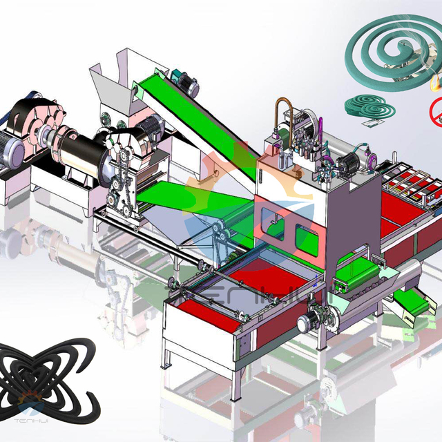 Automatic Mosquito-repellent Incense Making Machine Machine Mosquito Repellent Making Machine