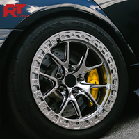 Jantes forgées personnalisées de 18, 19 et 20 pouces, 5x112 5x120, polies, à rayons en Y, avec boulons décoratifs pour BMW, Audi, Mercedes, voitures de performance