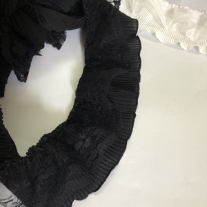 Renda Bunga Berlipit Cantik untuk Pinggiran Pakaian LT2727B - Product Image 3