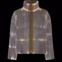 Doudoune matelassée imperméable lumineuse et personnalisable pour homme, collection Hiver 2026