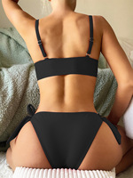 Maillot de bain de fitness côtelé OEM Maillot de bain bikini push-up sexy pour femmes Maillots de bain pour filles Nouveau design Maillot de bain 2022
