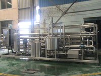 Pasteurisateur Homogénéisateur Ligne de production de lait UHT 5000L Usine de transformation du lait