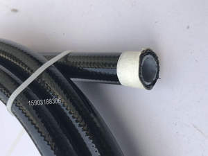 AN8 PU 코팅 <span class=keywords><strong>SAE</strong></span> <span class=keywords><strong>J1532</strong></span> 8AN 스테인레스 스틸 꼰 PTFE 연료 라인 오일 쿨러 호스 E85 워터 펌프 유형 새로운 조건 - Product Image 3