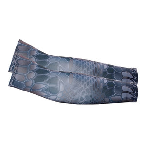 2024 Custom Logo UV Protected Outdoor Sports Elastic Cool Arm Sleeves Custom Printed for Men and Women - Product Image 6