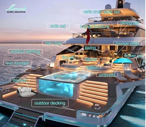 Ensemble Canapé de <span class=keywords><strong>Jardin</strong></span> Contemporain Extérieur en Aluminium, Résistant aux Intempéries et aux UV, Moderne, pour <span class=keywords><strong>Salon</strong></span> de <span class=keywords><strong>Jardin</strong></span> - Product Image 4