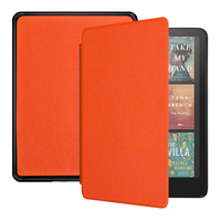 Étui rigide fin Gligle nouvelle génération avec fonction veille/réveil automatique pour Kindle Colorsoft/Paperwhite 6 (2024) en PC + fibre de carbone