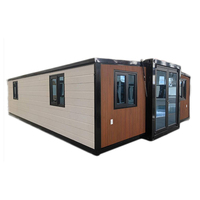 Maison de casas modulaire de 20 pieds conteneur extensible préfabriqué de 40 pieds conteneur en acier pliable de 30 pieds maison de conteneur extensible