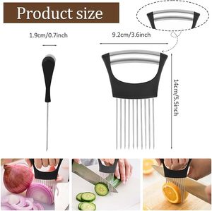 Utensilios de Cocina Multifuncionales Más Vendidos: Nuevo Cortador de Verduras, Cebolla, Limón y Carne con Protector de Dedos, Herramientas para Frutas y Verduras - Product Image 6