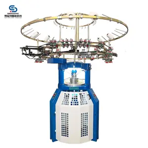 4"-12" Small Diameter Body Size High Speed Double Jersey Rib Circular Knitting Machine