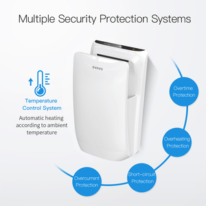 Bathroom Commercial <strong>Wall</strong> <strong>Mounted</strong> Electric Hand <strong>Drier</strong> Automatic Sensor High Speed Motor 1800W Hand Dryer - Product Image 4
