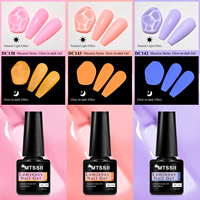 MTSSII Vente Directe d'Usine - Kit de Gel à Ongles Lumineux 3 Couleurs Professionnel Longue Durée Sans TPO ni HEMA