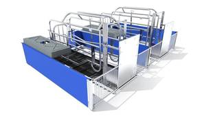 Clôture en PVC de panneau de PVC de ferme de porc confortable de surface lisse de haute résistance de prix d'usine - Product Image 4