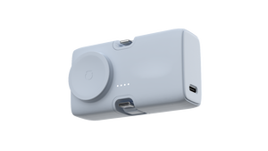 Magnétique sans fil pour iWatch/Samsung Watch Béquille pliable <span class=keywords><strong>2</strong></span> ports Plug-in Mini Capsule Pocket Portable Power Bank - Product Image 3