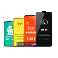 Accessoires de téléphone LCD compatibles avec différentes marques et modèles de protecteurs d'écran en verre trempé de téléphones mobiles
