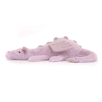 Peluches JC, jouets en peluche, dragon en peluche lavande, peluche mignonne, animal en peluche mythique, poupées en peluche douces, parfaites pour un cadeau d'anniversaire