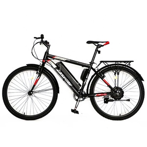 אופניים חשמליים Mtb 26 אינץ 'עם רכזת אחורי 250w מנוע מהירות אחת 36v 5.2ah 5.2ah אופניים כוח - Product Image 4