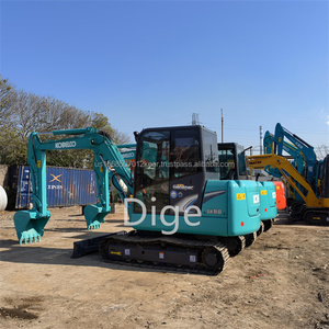 L'excavatrice utilisée de SK60-8 du Japon Kobelco a utilisé la chenille originale KOBELCO d'excavatrice SK60-8 le petit prix à vendre - Product Image 2