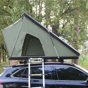 Factory Supply Roof <b>Tent</b> Hard Triangle Structure Hard Roof Top <b>Tent</b> <b>Waterproof</b> Windproof Camping Rooftop <b>Tent</b> - Product Image 3