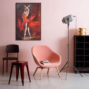 ภาพวาดสีน้ำมันบนผ้าใบลายภาพเหมือนผู้หญิงจาก Original Art Factory สำหรับตกแต่งผนังบ้าน - Product Image 6