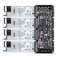 Placa Adaptadora Redundante de Alta Potencia 2000W, Módulo Triple para GPU, Salida ATX SATA IDE para Ventilador, Computación IA, Aprendizaje Profundo, Servidor de 24 pines