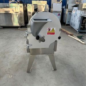 เครื่องหั่นผักความเร็วสูงแบบมอเตอร์ดีซีเชิงพาณิชย์ เครื่องสไลด์ผักความเร็วสูงสำหรับร้านอาหาร - Product Image 3