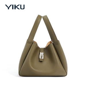 YIKU Fabrik Individuelles LOGO Damen Bucket Tote Bag Große Kapazität Handtasche Umhängetasche Schultertasche für Damen - Product Image 1