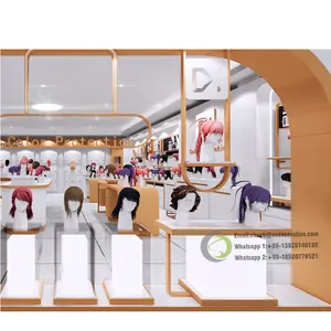 New Modern Custom ized Perücken Display Mannequin Kopf für Perücken Shop Design und Perücke Display Stand
