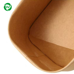 Hình chữ nhật giấy kraft 580ml cấp thực phẩm Take-Away container cho salad Ramen súp Bento Sandwich mì ăn trưa hộp - Product Image 4