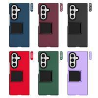 Funda Plegable Ultra Suave al Tacto para Samsung Galaxy Z Fold 8, con Soporte Telescópico, Protección Completa a Prueba de Golpes
