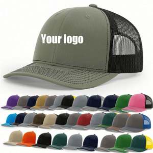 Casquette de baseball snapback 6 panneaux personnalisable avec logo OEM, casquettes trucker en maille, chapeaux, gorras personnalisées, casquettes trucker vierges - Product Image 2