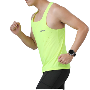 Camiseta sin Mangas para Hombre, Diseño de Cuello Personalizado, Fabricada en Fábrica, Camiseta sin Mangas para Hombre Más Vendida, Camiseta sin Mangas para Hombre Multicolor - Product Image 1