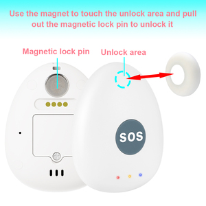 Taşınabilir, Kullanımı Kolay SOS Panik Cihazı 4G <span class=keywords><strong>GPS</strong></span> İzleyici Yaşlılar, Çocuklar ve Alzheimer Hastaları için - Product Image 5