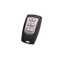 Télécommande sans fil 433 MHz 1-4 touches AB061 pour ouvre-porte de garage et portail coulissant automatique avec code roulant et code fixe
