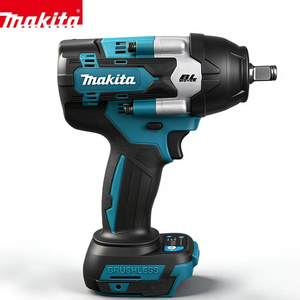 <span class=keywords><strong>Clé</strong></span> <span class=keywords><strong>à</strong></span> chocs sans fil <span class=keywords><strong>Makita</strong></span> DTW700Z 18V LXT, couple élevé 1000 Nm, XPT, 1/2 pouce, outil nu - Product Image 1