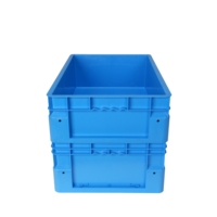 Caisse de stockage logistique en plastique Euro, prix usine, 600x400x300mm, empilable, vente directe au consommateur
