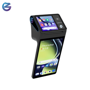 Terminal de point de vente Android portable à double écran avec batterie amovible 3600 mAh, lecteur NFC 4G LTE, OEM/ODM pour la collecte des frais d'entrée d'événements - Product Image 5