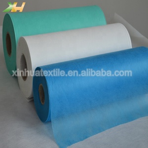 Nước bằng chứng SMS không dệt vải màu xanh lá cây cho mặt nạ Chất liệu vải không dệt SMS - Product Image 4