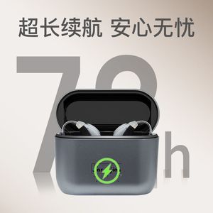 เครื่องช่วยฟังแบบคล้องหู Banglijian E-216 กำลังขยายเสียงสูง ชาร์จได้ สีดำ แบตเตอรี่ 30 มิลลิแอมป์ ใช้งานได้ 12 ชั่วโมง ใช้พลังงานจาก USB - Product Image 2