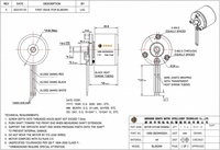 Moteur sans balais triphasé Hengyu BL2820W haute efficacité, couple de coupure 25 mNm, sortie stable, IP54, montage à bride, pistolet de fascia commercial