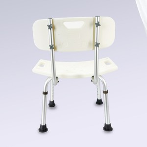 Hengshunhe <b>Shower</b> <b>Chair</b> With Backrest Aluminum Alloy Non Slip Bath Stool For Elderly And Pregnant Women - Product Image 3