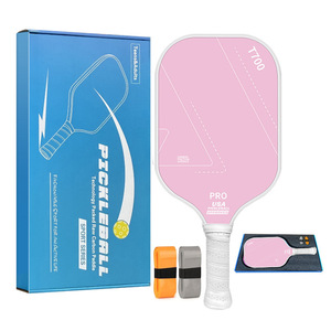 Raqueta de Pickleball Personalizada de Fibra de Carbono T700, Núcleo de Panal de Abeja de PP de 16 mm, Protección de Borde de TPU - Product Image 1