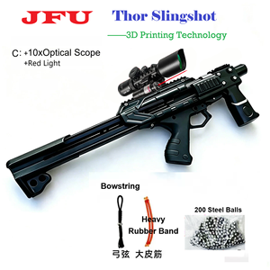 JFU 2026 รุ่นอัปเกรด ธอร์ สลิงช็อต พร้อมศูนย์เล็งสีเขียว  หน้าไม้ยิง 40 นัด  แบบกลไกสำหรับกิจกรรมกลางแจ้ง - Product Image 5