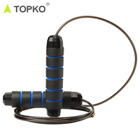 Cuerda de Saltar para Entrenamiento Físico TOPKO con Asas de Espuma